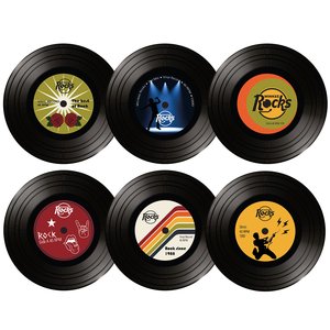 Vinyle Rock (6 pièces)