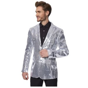 Suitmeister - Paillette - Argento