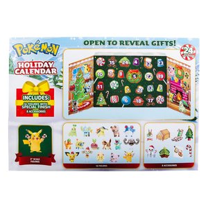 Pokémon - Battle Figures: Calendrier de l'Avent Holiday 2023