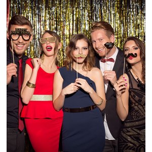 Photo Booth Requisiten - Silvester