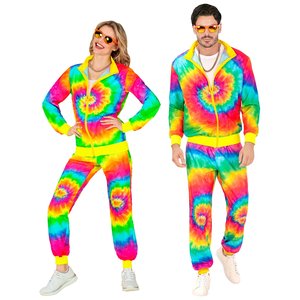 années 60 - Hippie Tie Dye Tenue de sport