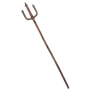 Bronzerner Dreizack