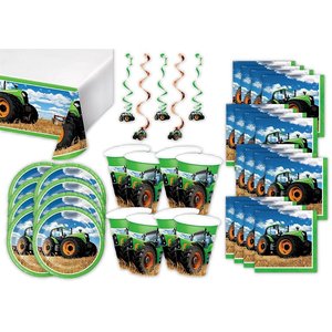 Tractor:  Box per il compleanno per 8 bambini