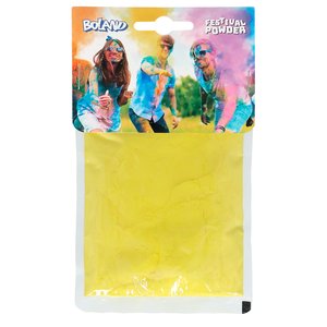 Holi-Farbpulver: Gelb