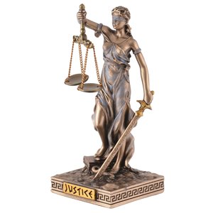 Römische Justitia - Miniatur