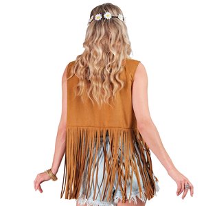 Anni '70 - Gilet hippie - Frangia