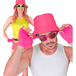 Guanti: rosa neon