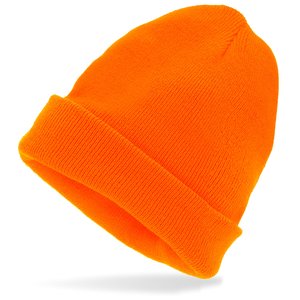 Beanie: arancione neon