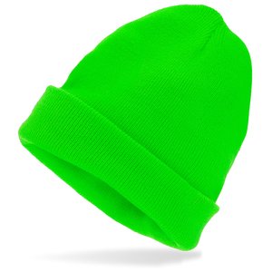 Beanie: verde neon