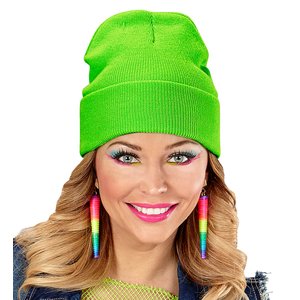 Beanie: verde neon