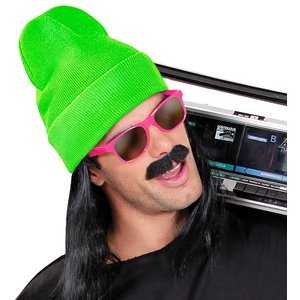 Beanie: verde neon