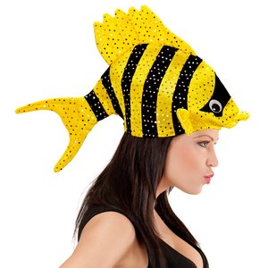 Pesce tropicale: giallo