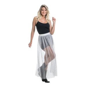 Festival Jupe Maxi: weiss
