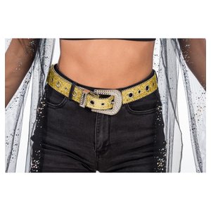 Ceinture scintillante: or