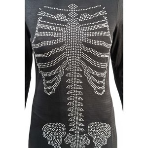 Scheletro glitterato