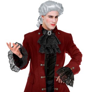 Jabot Set - Schwarz