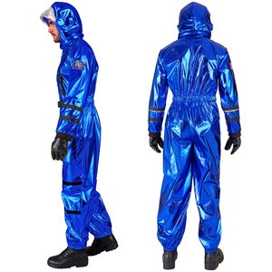 Blauer Astronaut