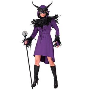 Korsett-Kleid: Violett
