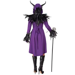 Korsett-Kleid: Violett