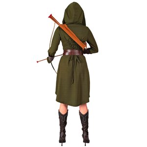 Korsett-Kleid: Olive