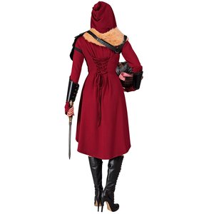 Korsett-Kleid: Rot