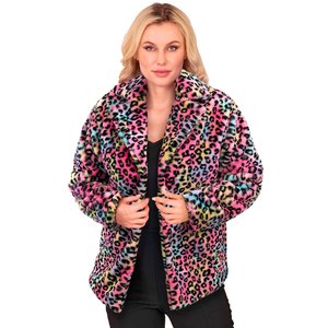 Cappotto di peluche: Leo colorato