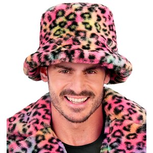 Capello pescatore peluche: leo colorato