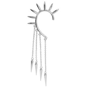 Barrette d'oreille avec rivets