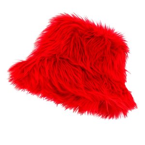 Plüsch Anglerhut: Rot
