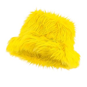 Plüsch Anglerhut: Gelb