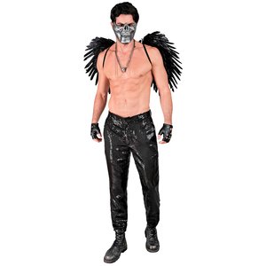 Pantaloni di paillettes: Nero