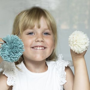 Telaio in legno: Pom Pom