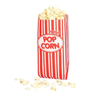 Sacs en papier: Popcorn - 8 pièces