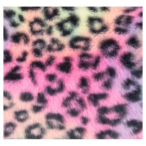 Plüsch Handtasche: Bunter Leo