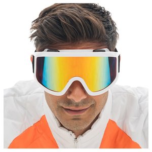 Lunettes de ski Party: blanches