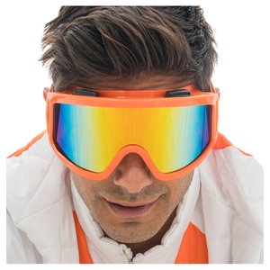 Lunettes de ski Party: orange