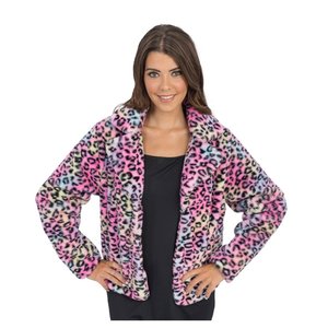 Kurzmantel: Bunter Leo