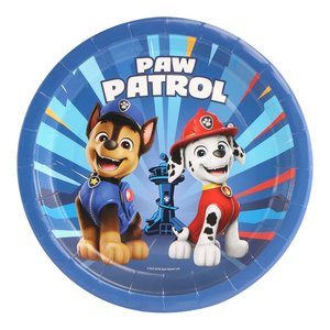 Paw Patrol - Teller: blau - 23cm - 8 Stk