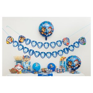Paw Patrol - Joyeux Anniversaire: bleu
