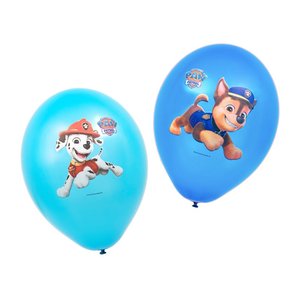 Paw Patrol - Palloncini: blu - 6 pezzi
