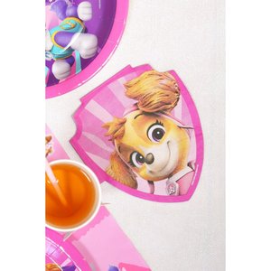Paw Patrol - Tovaglioli: rosa - 20 pezzi