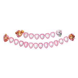Paw Patrol - Joyeux Anniversaire: rosa