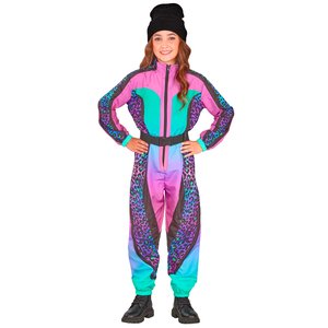 Skianzug - Bunter Leopard: Kinder