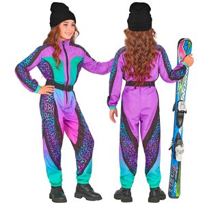 Skianzug - Bunter Leopard: Kinder