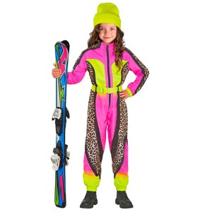 Skianzug - Neon Leopard: Kinder