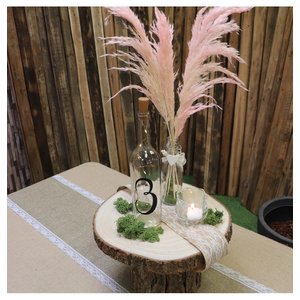 Disque en bois: 38 cm