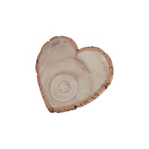 Disque en bois - Coeur: 19 cm
