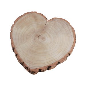Disque en bois - Coeur: 30 cm