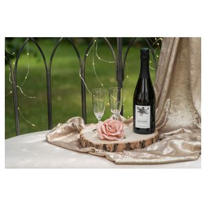 Holzscheibe - Herz: 30 cm