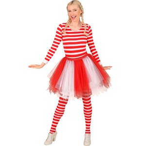 Tutu: Rot-Weiss